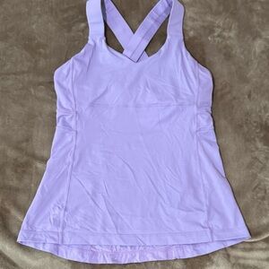 Lululemon Athletica Purple Tank Top